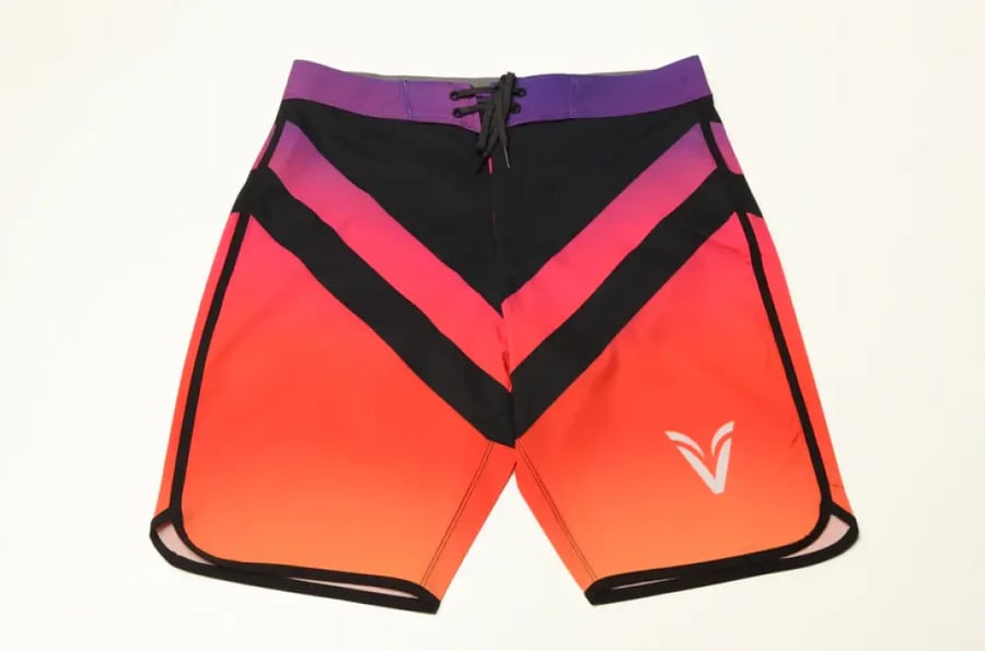 sunset wave Men’s physique Shorts