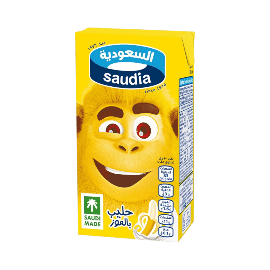 حليب الموز125مل السعودية
