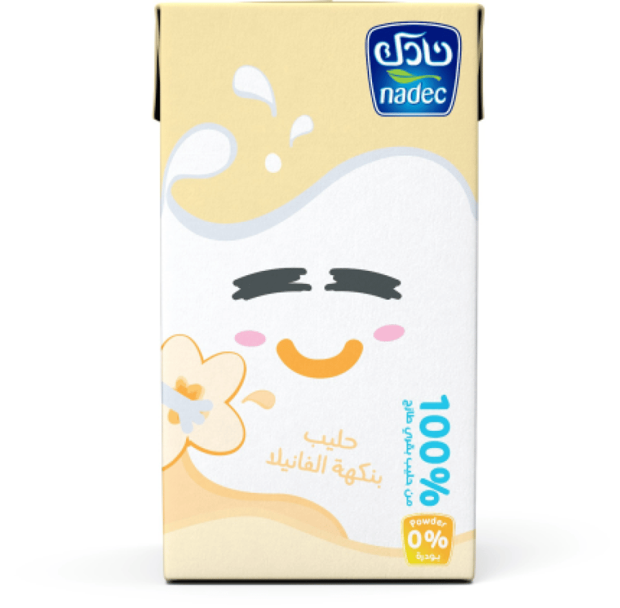 حليب فانيلا 125مل نادك