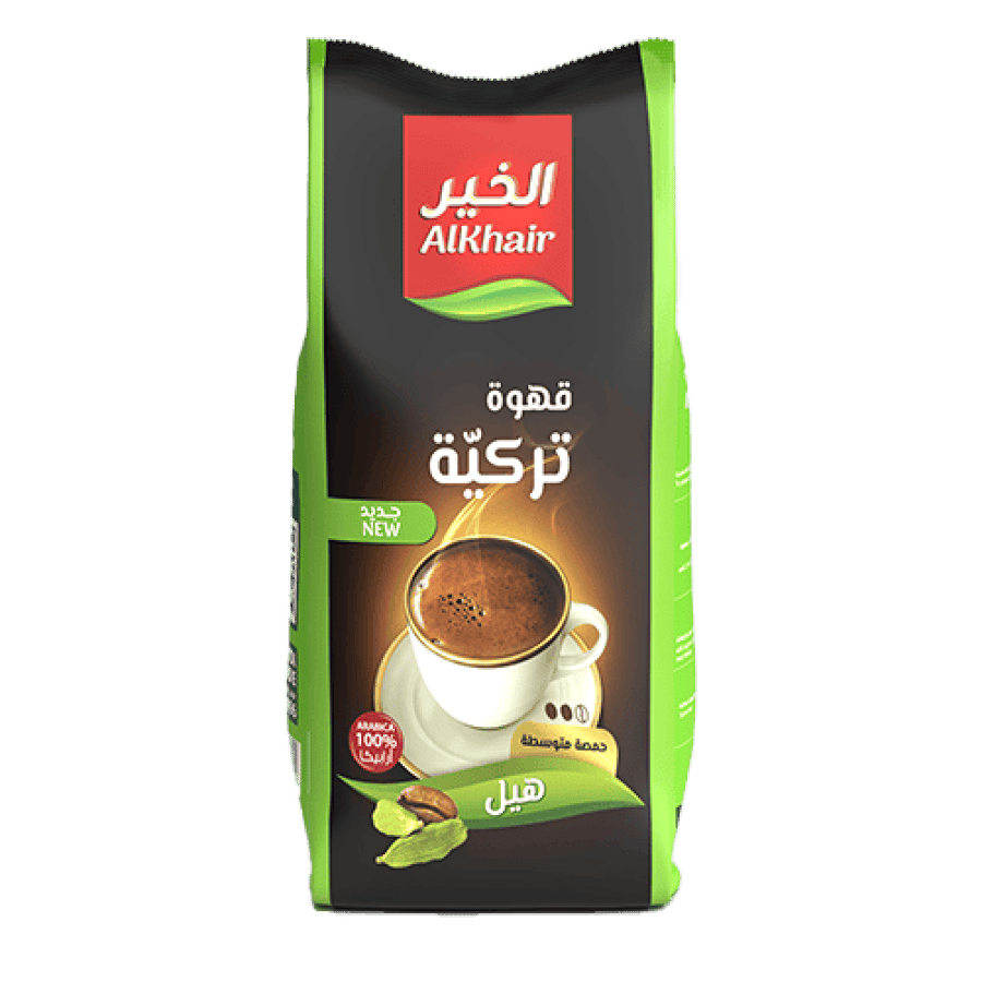 قهوة تركية هيل حمصة متوسطة الخير200غ