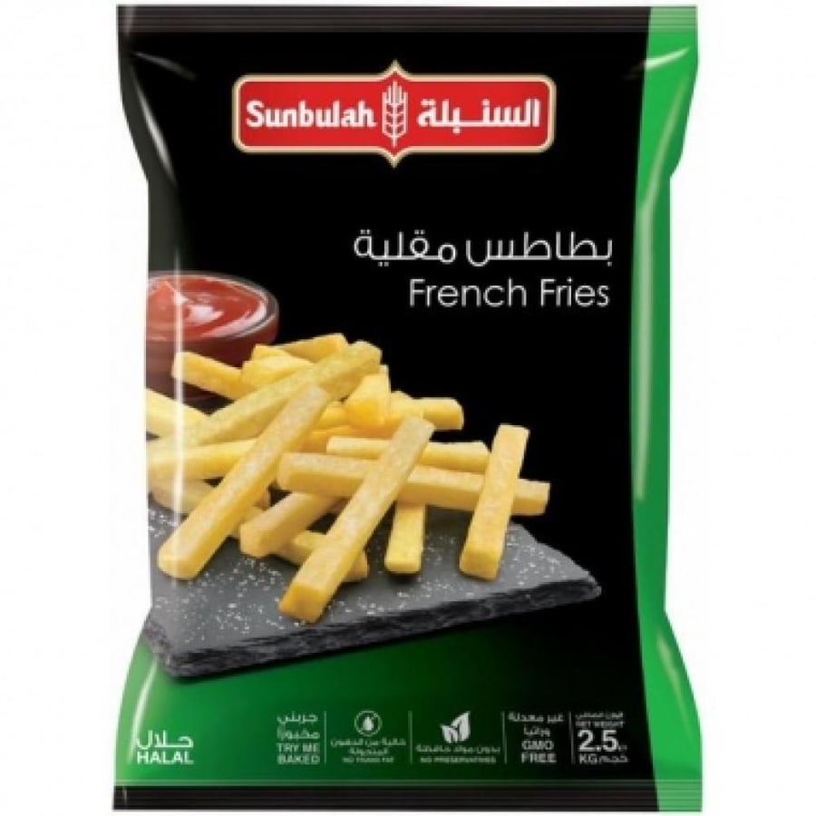 بطاطس للقلي السنبلة2500غ
