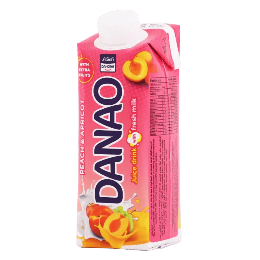 داناو حليب مع خوخ ومشمش  180مل Peach