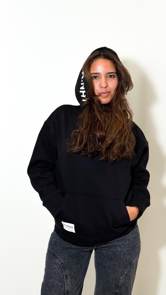 هودي دبل كاب Navy Double Cap Hoodie