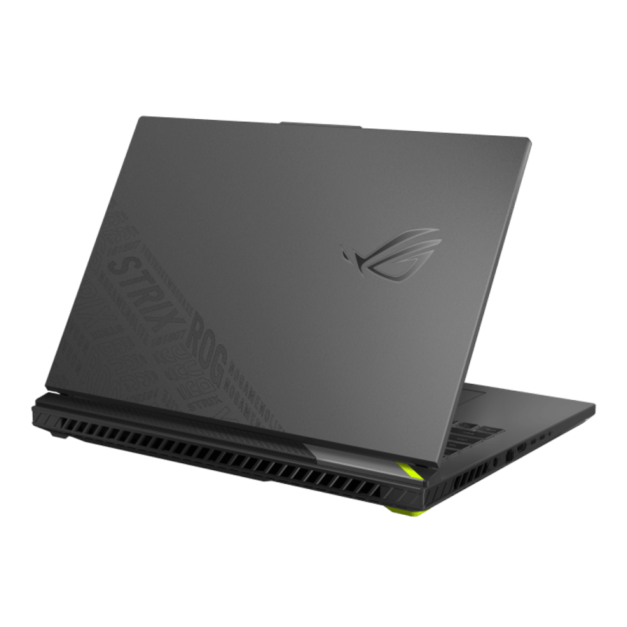 لابتوب الألعاب ASUS ROG Strix G18 G814FP، شاشة IPS مقاس 18 بوصة بدقة 2.5K، معالج AMD Ryzen 9 9955HX، ذاكرة وصول عشوائي 32 جيجابايت، قرص صلب SSD بسعة 1 تيرابايت، بطاقة رسومات GeForce RTX 5070 بسعة 8 جيجابايت، لوحة مفاتيح إنجليزية، نظام تشغيل ويندوز 11، لون