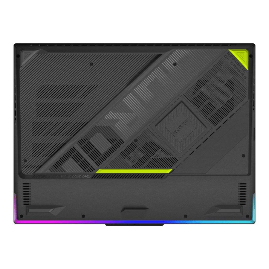 لابتوب ألعاب ASUS ROG Strix G16 G614FR-RV026، شاشة IPS مقاس 16 بوصة، معالج AMD Ryzen 9 9955HX، ذاكرة وصول عشوائي 32 جيجابايت، قرص صلب SSD بسعة 1 تيرابايت، بطاقة رسومات GeForce RTX 5070 Ti بسعة 12 جيجابايت، لوحة مفاتيح إنجليزية، لون رمادي إكليبس | 90NR0NK7