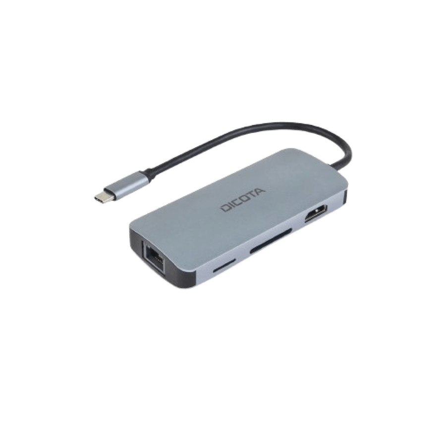 محور متعدد USB-C 8 في 1 بدقة 4K PD 100W - D32062