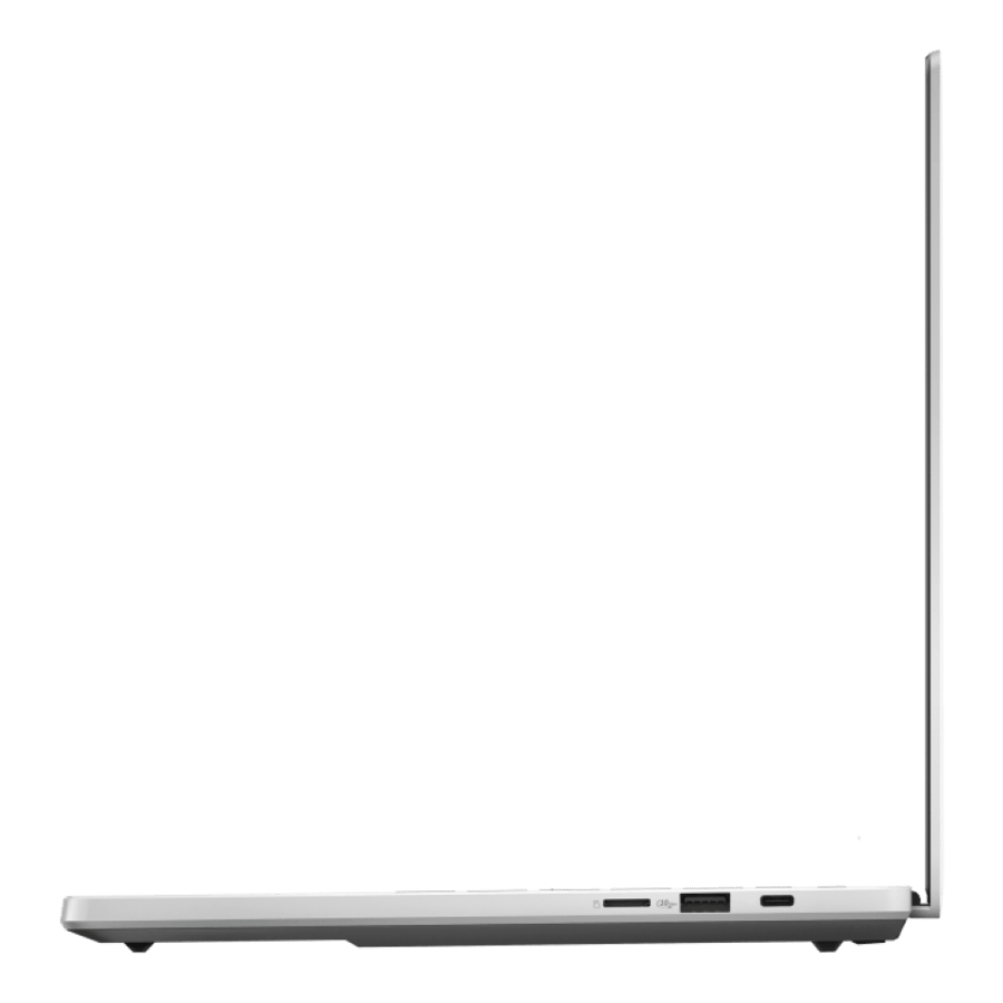 لابتوب الألعاب ASUS ROG Zephyrus G14، شاشة OLED بدقة 3K مقاس 14 بوصة بتردد 120 هرتز، معالج AMD Ryzen™ 9 270، ذاكرة وصول عشوائي 16 جيجابايت، قرص صلب SSD بسعة 1 تيرابايت، بطاقة رسومات GeForce RTX 5060 بسعة 8 جيجابايت، نظام التشغيل Windows 11 Home، لون أبيض