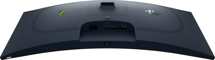 شاشة الألعاب Dell Alienware 34 AW3425DWM، شاشة VA مقاس 34 بوصة، دقة WQHD، معدل تحديث 180 هرتز، زمن استجابة 1 مللي ثانية (الوضع الفائق/Extreme Mode)، تقنيتا AMD FreeSync Premium وVESA AdaptiveSync، اللون الأسود.