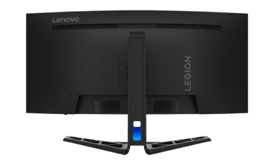 شاشة الألعاب Lenovo Legion R34w-30 مقاس 34 بوصة بدقة UWQHD – دقة 3440×1440، لوحة VA، معدل تحديث 180 هرتز، زمن استجابة 0.5 مللي ثانية (MPRT)، تقنية HDR10، تقنية FreeSync، منافذ HDMI 2.1 وDisplayPort، معيار EyeSafe، وحامل قابل للتعديل من حيث الارتفاع والميل