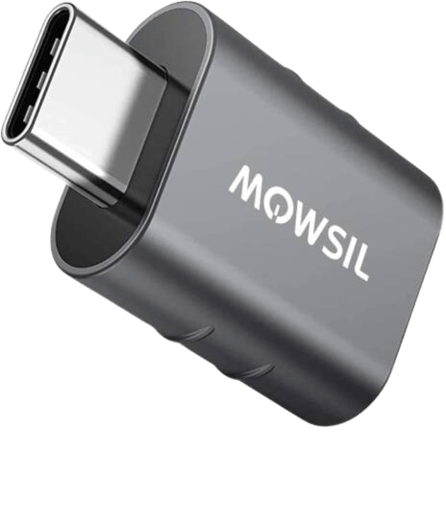محول MOWSIL من USB-C إلى USB-A، موسع USB عالي السرعة 5 جيجابت في الثانية، محول USB-C ذكر إلى USB-A أنثى للشحن والمزامنة لأجهزة iPhone 15 وأجهزة الكمبيوتر المحمولة، محول Logitech StreamCam VR Link | MOCHB