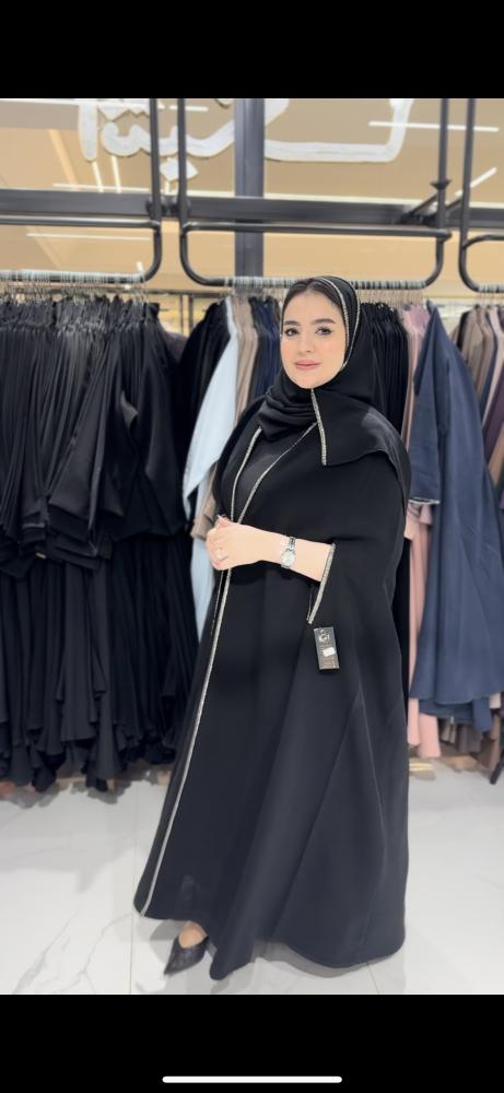 عباية قماش ملكي قصة قطرية على كرستال