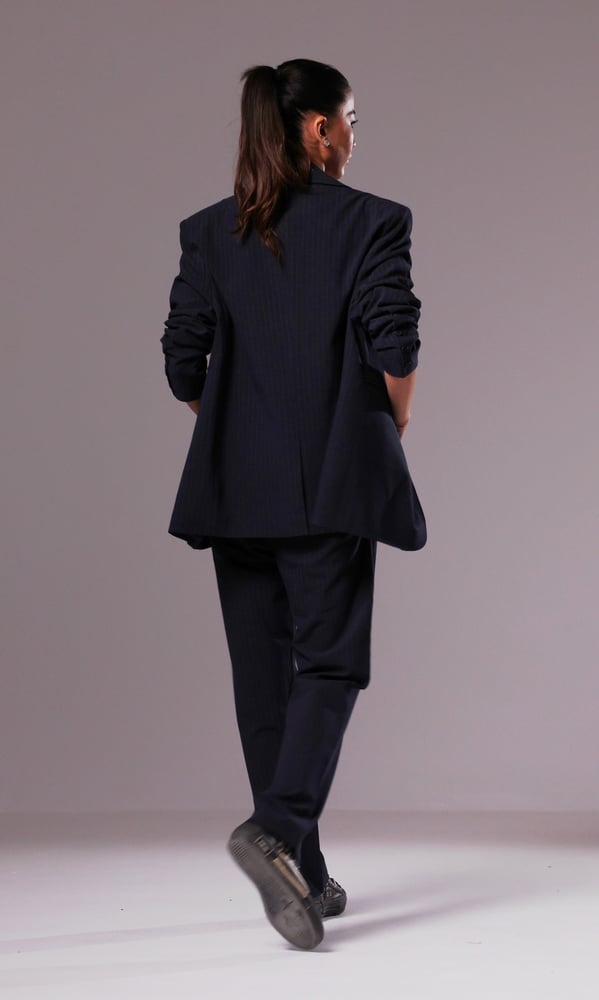 KATE UNISEX FORMAL PANTS - NAVY
