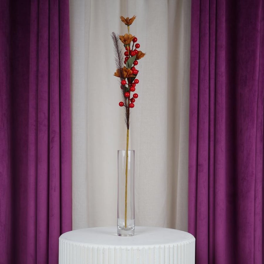 brown artificial rose