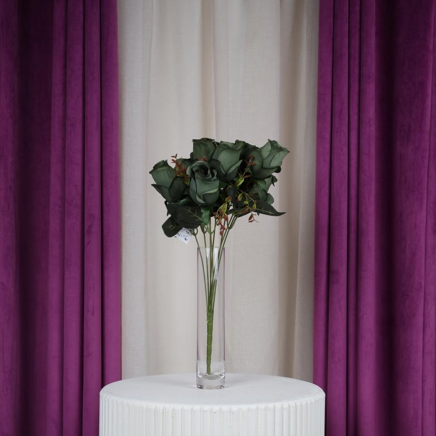 Bouquet of green roses