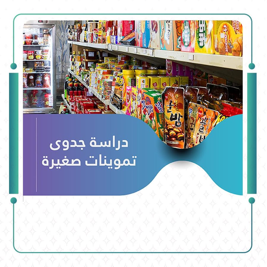 دراسة جدوى تموينات صغيرة