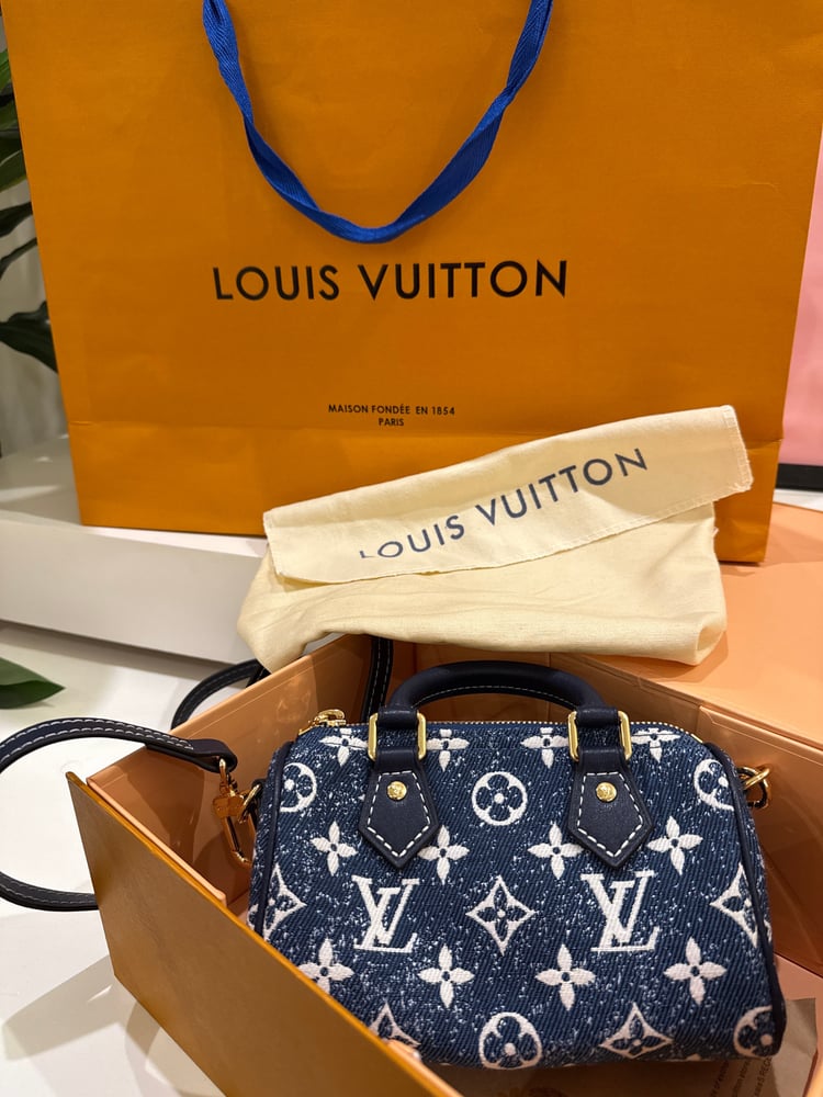 Louis Vuitton Nano Denim bag
