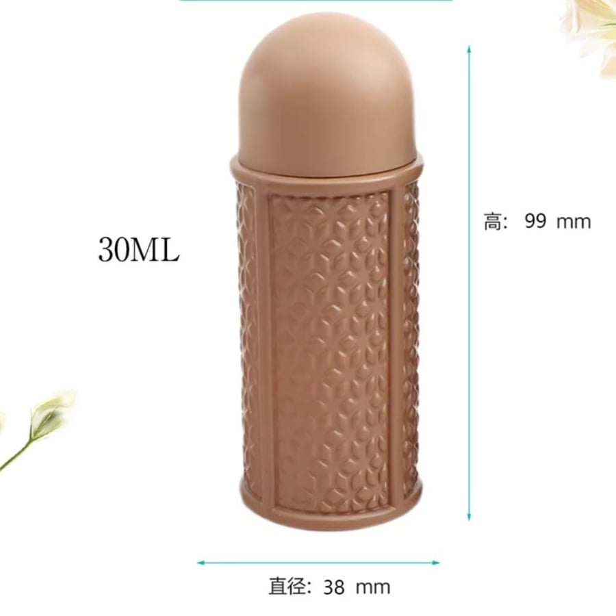علب عطور بخاخ فارغ برم 30مل شكل انيق -12 قطعة
