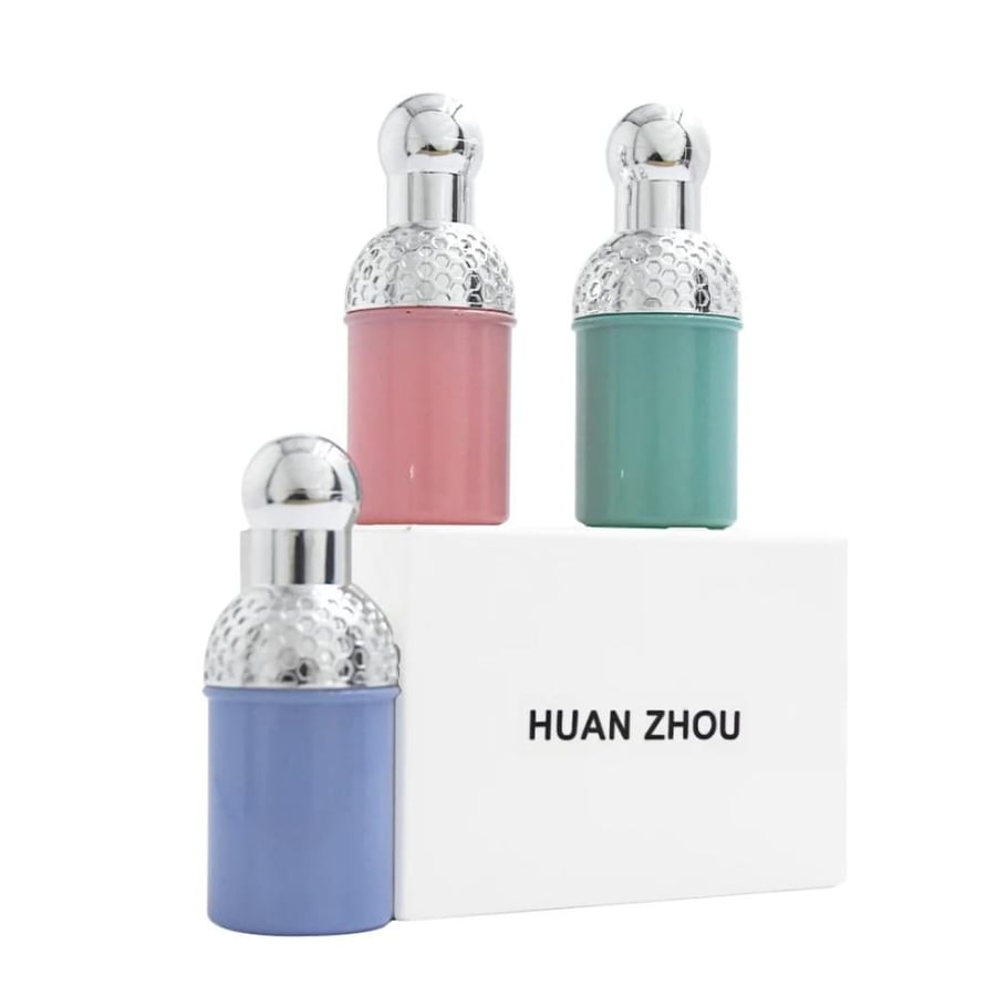 علب عطور برم 30 مل شكل جيرلان 12 قطعة ملون