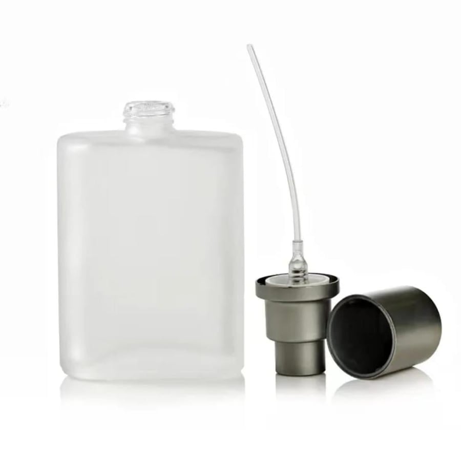 علب عطور بخاخ  فارغ ثلجي 50 مل برم -12 قطعة