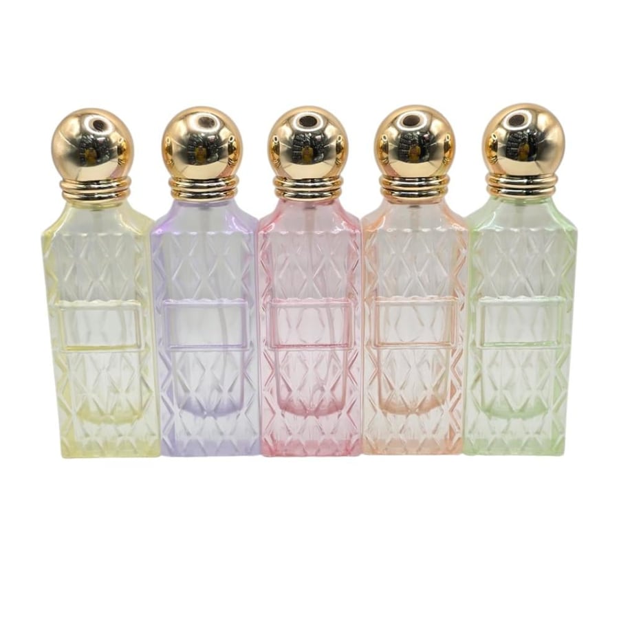 علب عطور بخاخ فراغ برم 30مل شكل عساف -12 قطعة