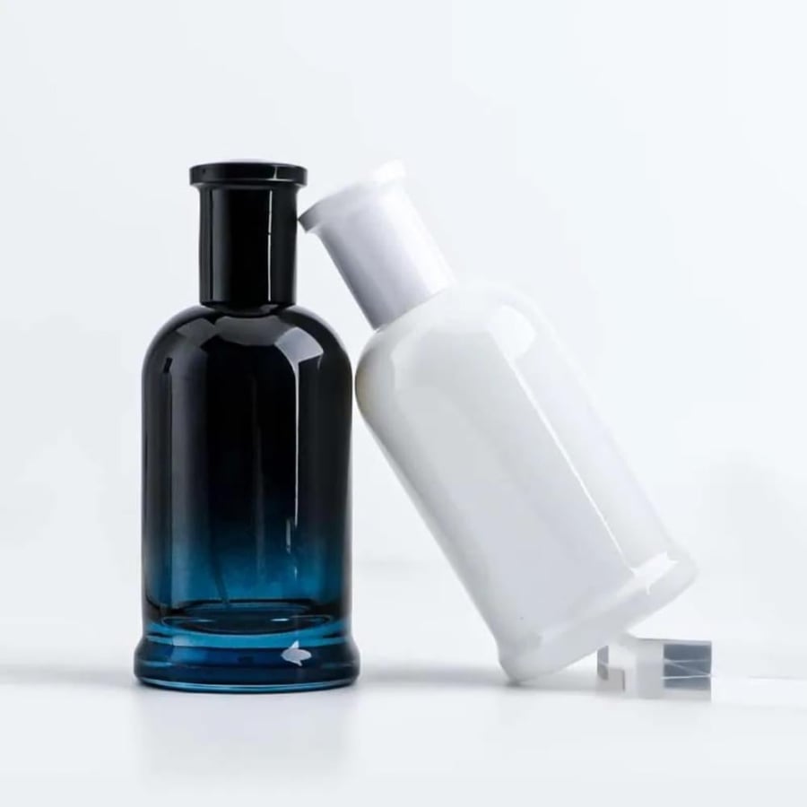 علب عطور بخاخ فارغ برم شكل إلويس فيتون  100 مل -12قطعة ملون