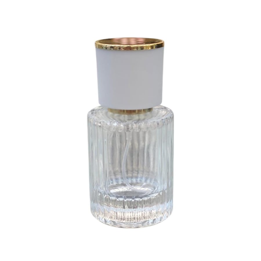 علب عطور بخاخ فراغ برم 30مل شكل مقلم -12 قطعة