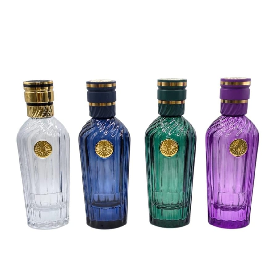 علب عطور 100مل فارغ كبس- 12 قطعة