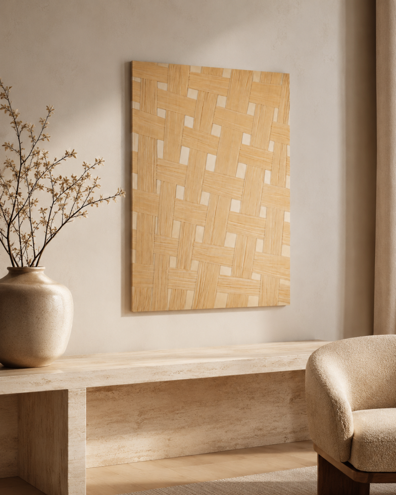 لوحة جدارية هندسية بزخارف هندسية 150 في 100 سم