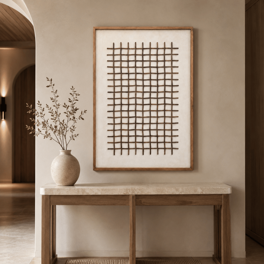 لوحة جدارية مودرن بتصميم جداري راق 120 في 80 سم