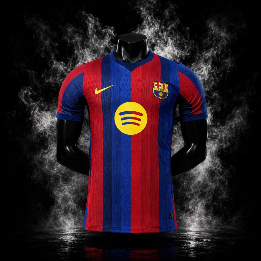 تيشرت برشلونة الأساسي فئة اللاعبين 2026-2027
