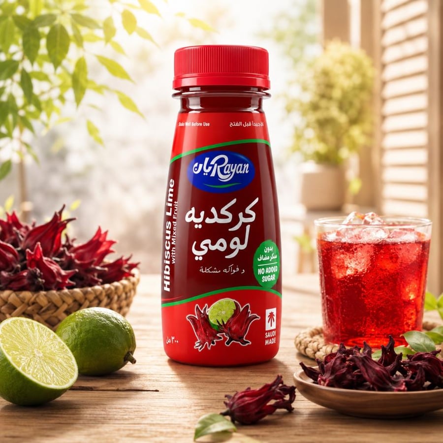 ريان شراب كركديه باللومي - 200 مل