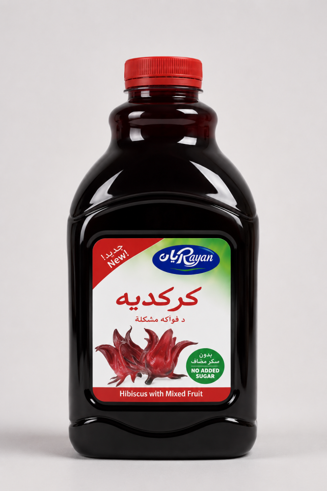 ريان شراب كركديه - 1.5 لتر