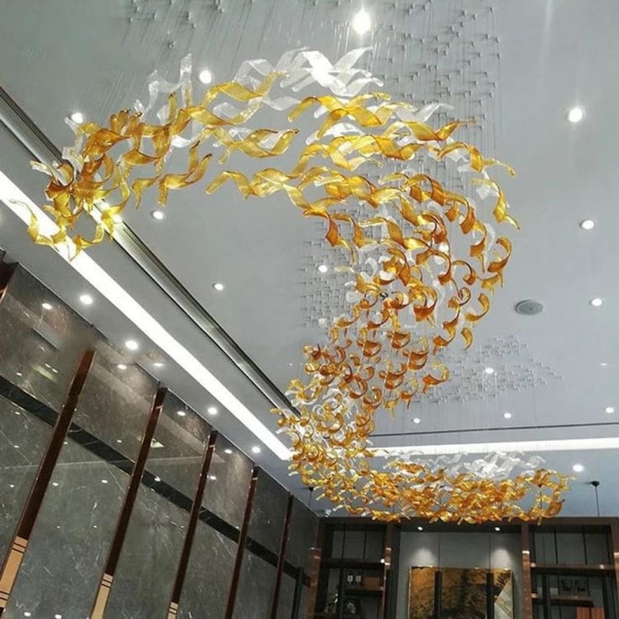 نجف الاوراق الزجاجية