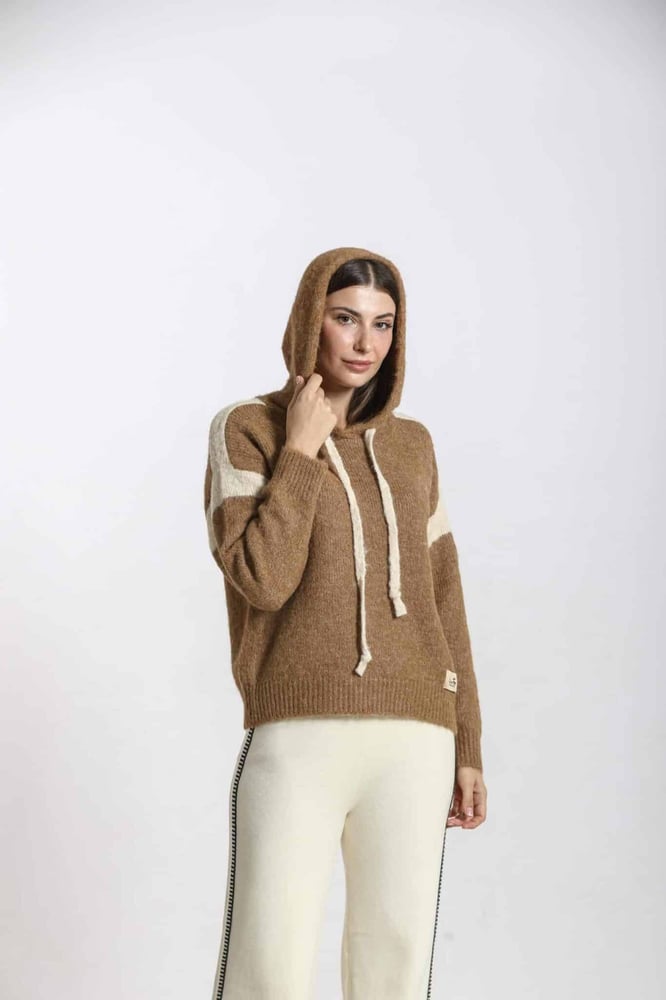 Winter hoodie wool