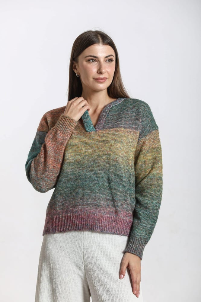 Winter wool sweater