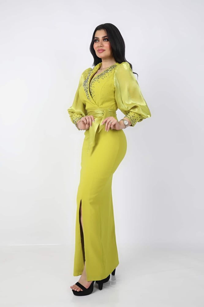 فستان سهرة طويل