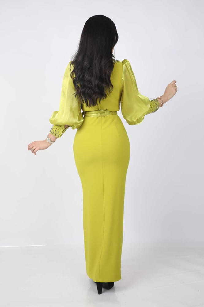 فستان سهرة طويل