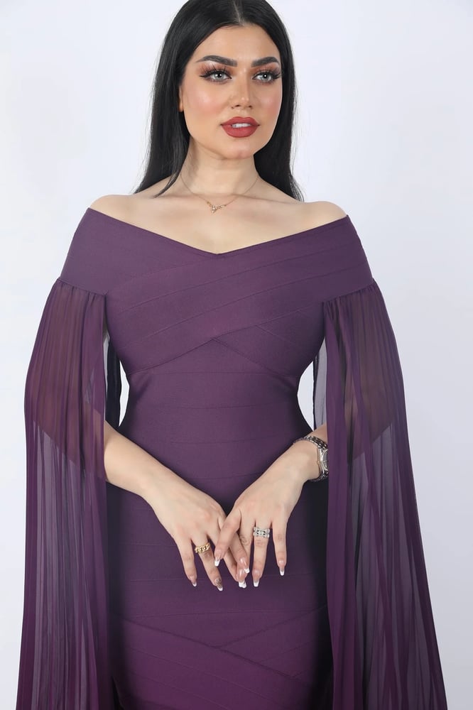فستان سهرة طويل