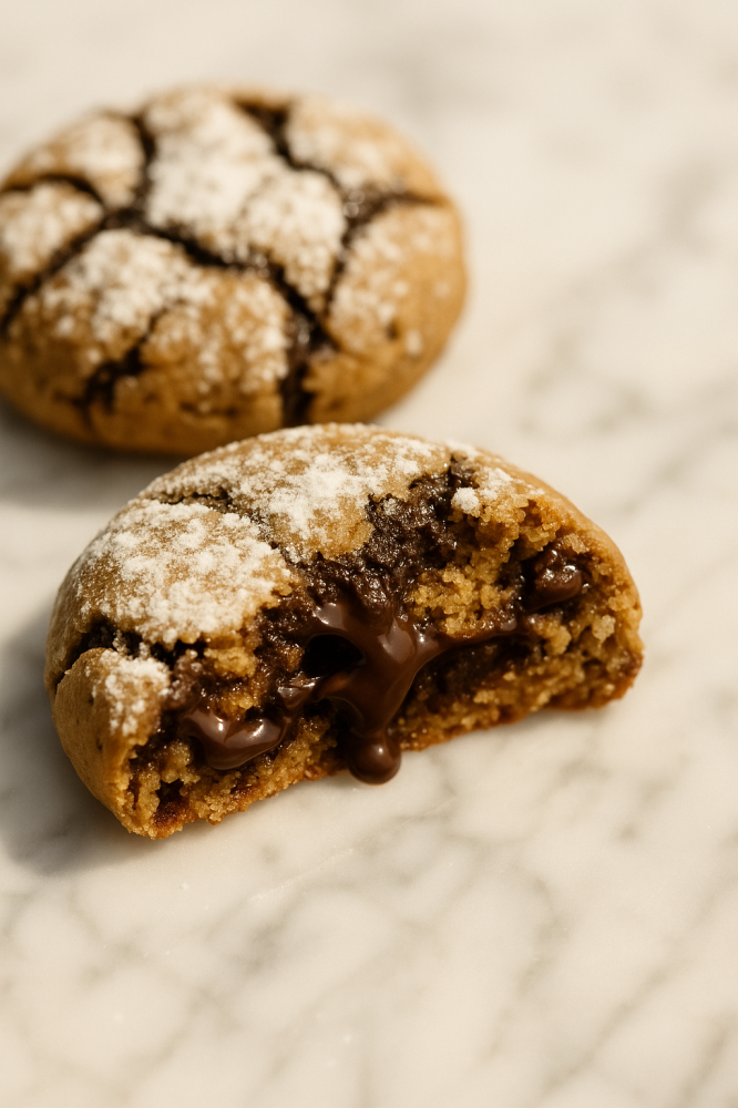Organic & Gluten-Free Crinkle Cookies
