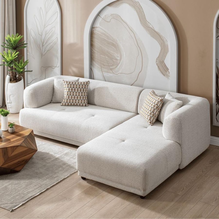 L-shaped sofa of high quality