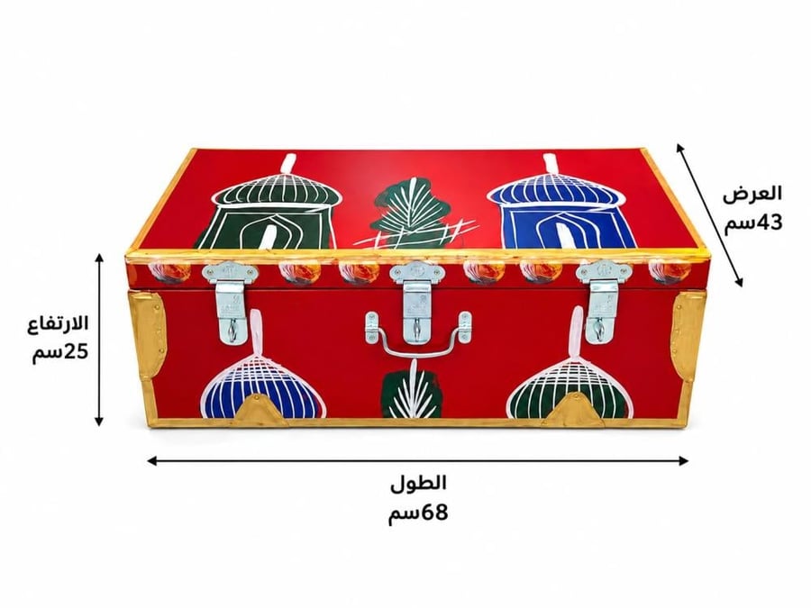 صندوق كوتي مجلفن وسط