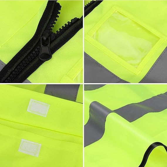 سترة سيفتي 4 جيب بسوستة