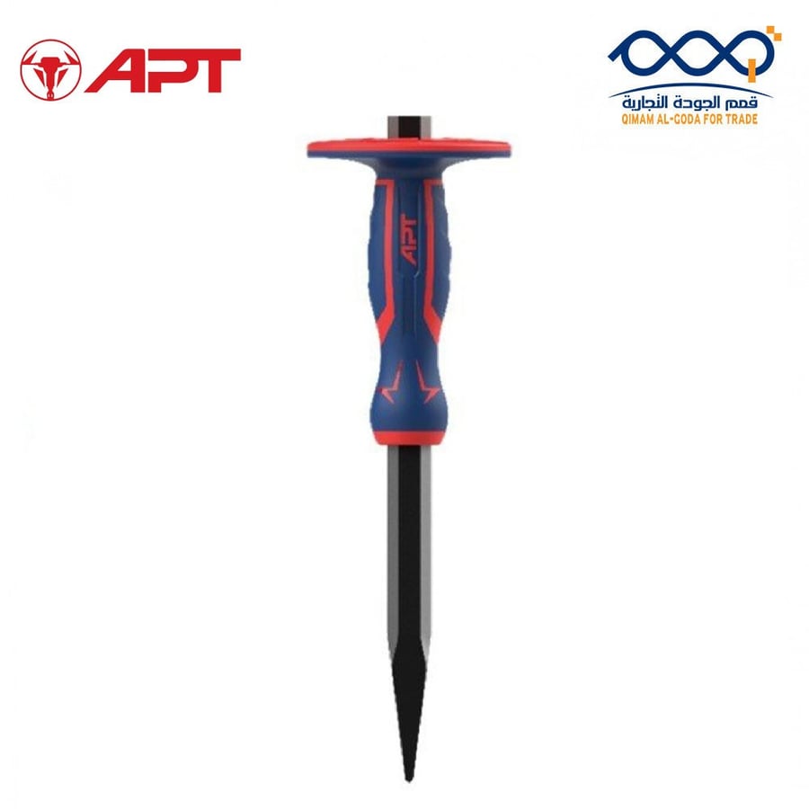 Point cracking chisel, hand made of Chinese rubber APT