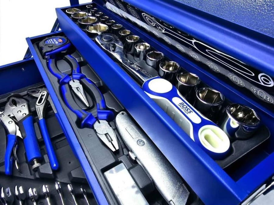 Tool bag with 85 piece complete kit high quality