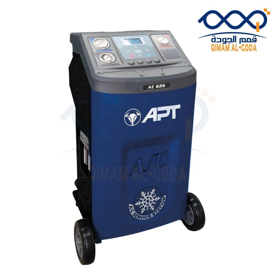ماكينة تعبئة واسترداد غاز تكييف السيارات R134a أوتوماتيكية من APT