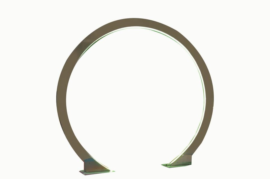 مدخل دائري مضيئة