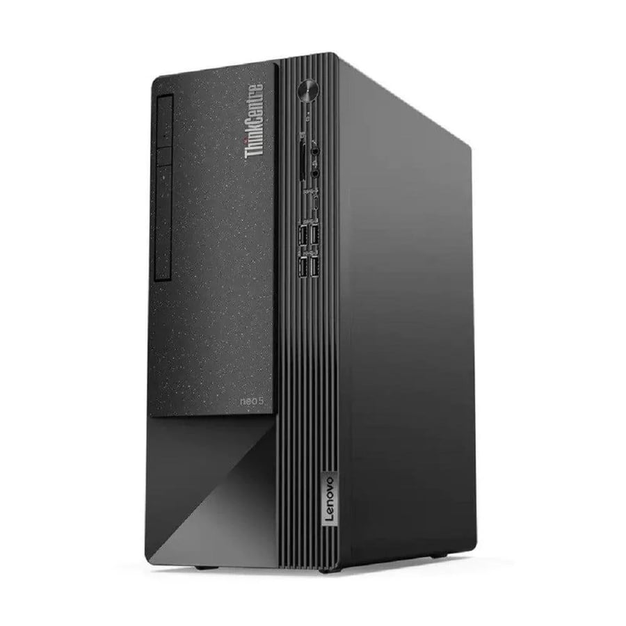كمبيوتر مكتبي لينوفو Neo 50t انتيل كور اي 3 الجيل 12 الرامات 4 جيجا سعة التخزين 256 SSD + شاشة لينوفو 19 انش