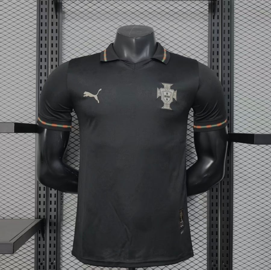 Portugal national team black T-shirt World Cup 2026 (players' category)