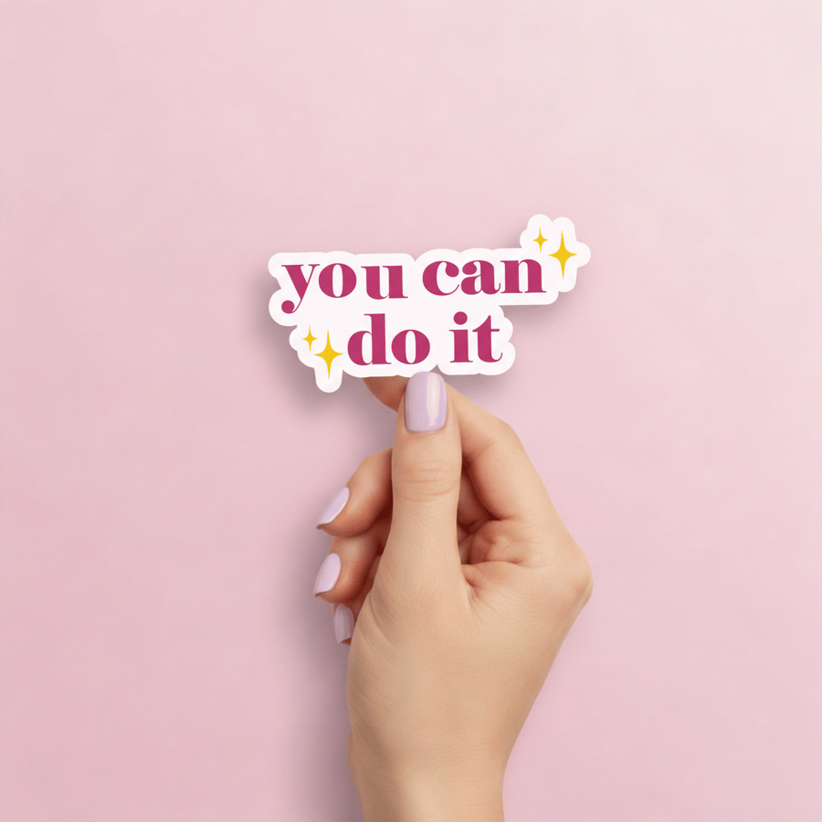 ستيكر you can do it