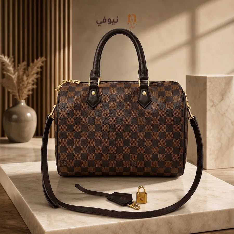 شنطة لويس فيتون Speedy 30 بني
